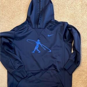 Nike Men's Blue Baseball Hoodie